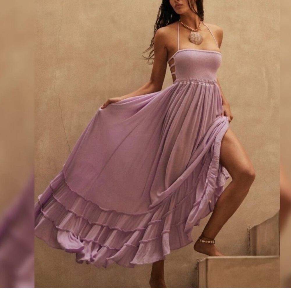 Lavender Extratropical Maxi Dress - Picture 2 of 13